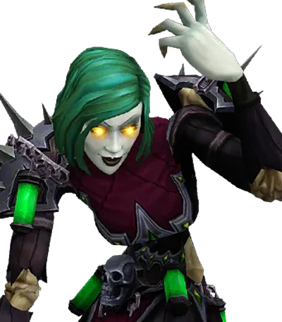 Official World of Warcraft Undead race portrait