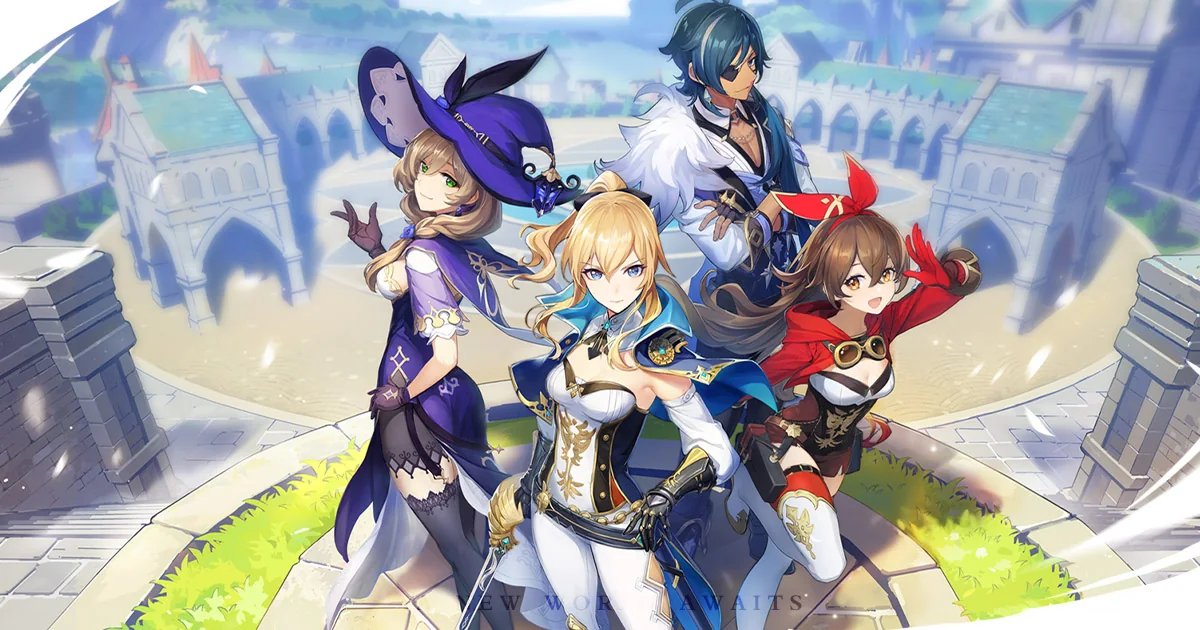 Official Genshin Impact promotional artwork